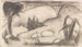 abstrakcyjnego egzotycznego krajobrazu - Franz Marc — widok dzieła