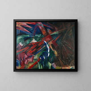 Franz Marc - Animal Destinies The Trees Showed Their Rings the Animals Their Veins.webp