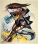 Caliban - Franz Marc — widok dzieła