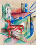 Kompozycja ze zwierzętami II - Franz Marc — widok dzieła