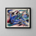 Marzycielski koń - Franz Marc — oprawiony obraz na ścianie