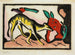Zwierzę bajkowe - Franz Marc — widok dzieła