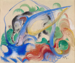 Zwierzęta magiczne - Franz Marc — widok dzieła