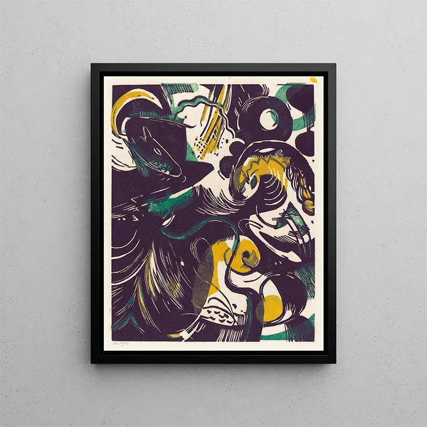 Franz Marc - Genesis II Schopfungsgeschichte II.webp