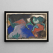 Zielony koń w krajobrazie - Franz Marc — oprawiony obraz na ścianie
