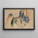 Małe zwierzątko baśniowe II - Franz Marc — oprawiony obraz na ścianie