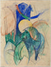 Mandryl - Franz Marc — widok dzieła