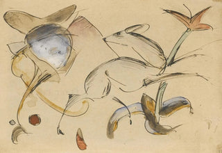 Franz Marc - Springendes Reh in Blumen.webp