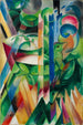 Małe kozy górskie - Franz Marc — widok dzieła
