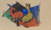Dwa leżące jelenie - Franz Marc — widok dzieła