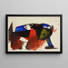 dwóch zwierząt - Franz Marc — oprawiony obraz na ścianie