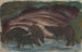 Dziki w wodzie - Franz Marc — widok dzieła