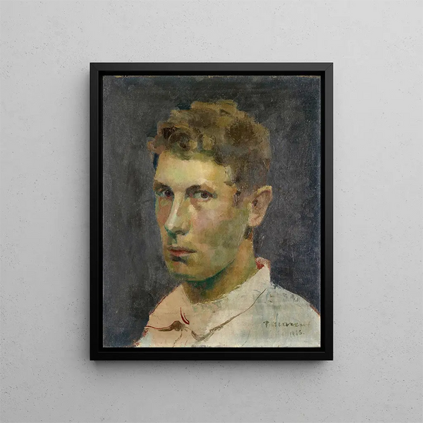 Autoportret - Franz Marent — oprawiony obraz na ścianie