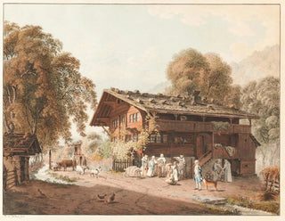 Rodzina pracowita - Franz Niklaus König — widok dzieła