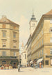 Weihburggasse - Franz Poledne — widok dzieła