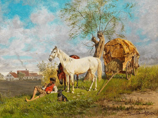 Franz Quaglio - Mittagsrast.webp