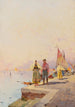 Słoneczny dzień w Wenecji - Franz Richard Unterberger — widok dzieła