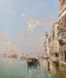 Kanał Giudecca w Wenecji - Franz Richard Unterberger — widok dzieła