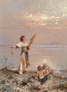 W zatoce Neapolu - Franz Richard Unterberger — widok dzieła