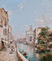 Rio San Girolamo Venise - Franz Richard Unterberger — widok dzieła