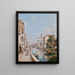 Rio San Girolamo Venise - Franz Richard Unterberger — oprawiony obraz na ścianie