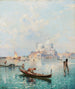 Santa Maria Della Salute na Wielkim Kanale - Franz Richard Unterberger — widok dzieła