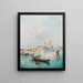 Santa Maria Della Salute na Wielkim Kanale - Franz Richard Unterberger — oprawiony obraz na ścianie