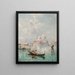 Santa Maria della Salute od Wielkiego Kanału - Franz Richard Unterberger — oprawiony obraz na ścianie