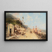 Rue Monreale, Palerme - Franz Richard Unterberger — oprawiony obraz na ścianie
