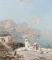 La côte amalfitaine - Franz Richard Unterberger — widok dzieła