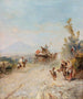 La route de Pompéi - Franz Richard Unterberger — widok dzieła
