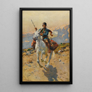 Franz Roubaud - Caucasian Horseman.webp