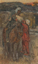 Pożegnanie - Franz Roubaud — widok dzieła