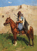 kawalera kaukaskiego - Franz Roubaud — widok dzieła