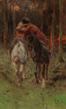 Le Baiser - Franz Roubaud — widok dzieła