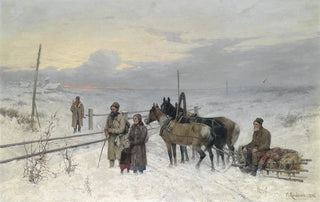Franz Roubaud - Warten auf den Zug.webp
