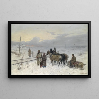 Franz Roubaud - Warten auf den Zug.webp