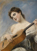 La joueuse de guitare - Franz Russ le Jeune — widok dzieła