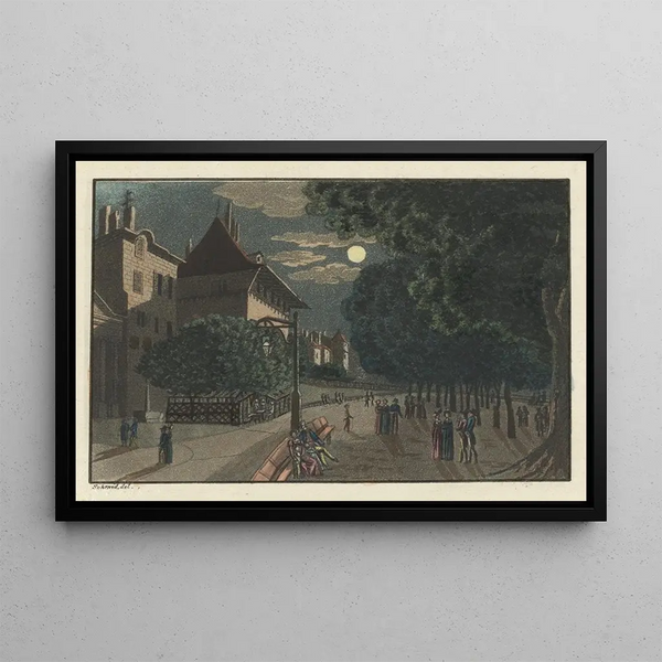 Franz Schmid - Vue de la Treille Genve.webp