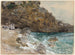 La plage à Marina Piccola, Capri - Franz Skarbina — widok dzieła