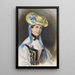 Księżnej Liechtenstein w kostiumie - Franz Xaver Winterhalter — oprawiony obraz na ścianie