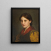 Dirndl - Franz von Defregger — oprawiony obraz na ścianie