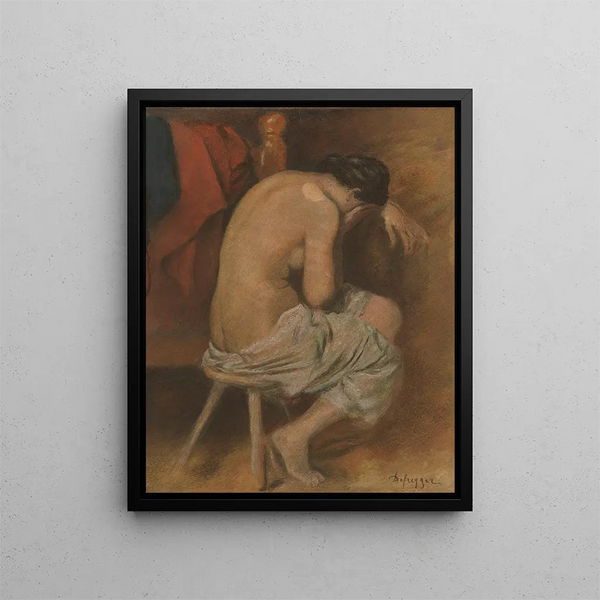 Franz von Defregger - Rckenakt.webp