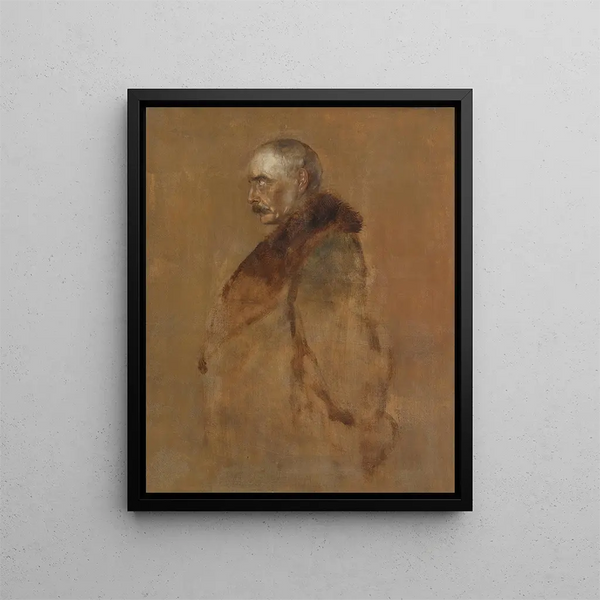 Chlodwiga, księcia Hohenlohe, księcia Schillings 1819-1901 - Franz von Lenbach — oprawiony obraz na ścianie
