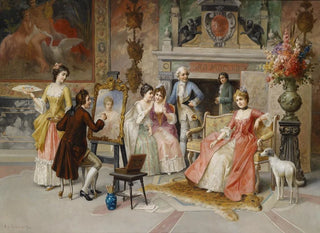 portret malarza - Franz von Persoglia — widok dzieła