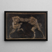 Walczące fauny - Franz von Stuck — oprawiony obraz na ścianie