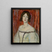 Olga Lindpaintner - Franz von Stuck — oprawiony obraz na ścianie