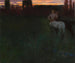 Zachód słońca - Franz von Stuck — widok dzieła