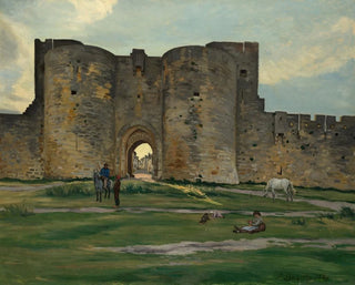 Frdric Bazille - Porte de la Reine at AiguesMortes.webp