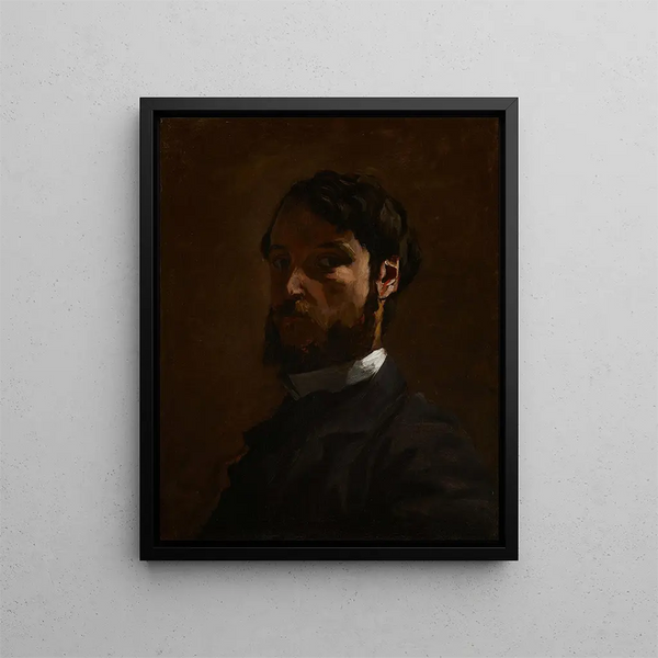 autoportret - Frédéric Bazille — oprawiony obraz na ścianie